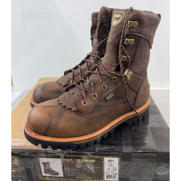 Irish Setter Men's Elk Tracker 10" Uninsulated Waterproof Hunting Boots Sz. 11 W - Picture 7 of 9